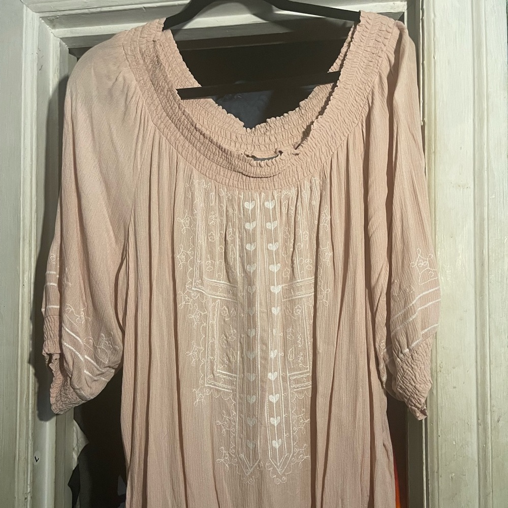 Off shoulder blouse